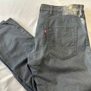 Levi's Men's Dark Gray Straight Jeans